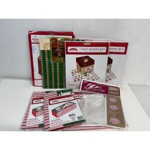 Cookie-Cake and Dessert Boxes Holiday Baking Gift Boxes-10 packages new